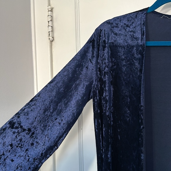 Crushed velvet duster - Picture 3 of 6